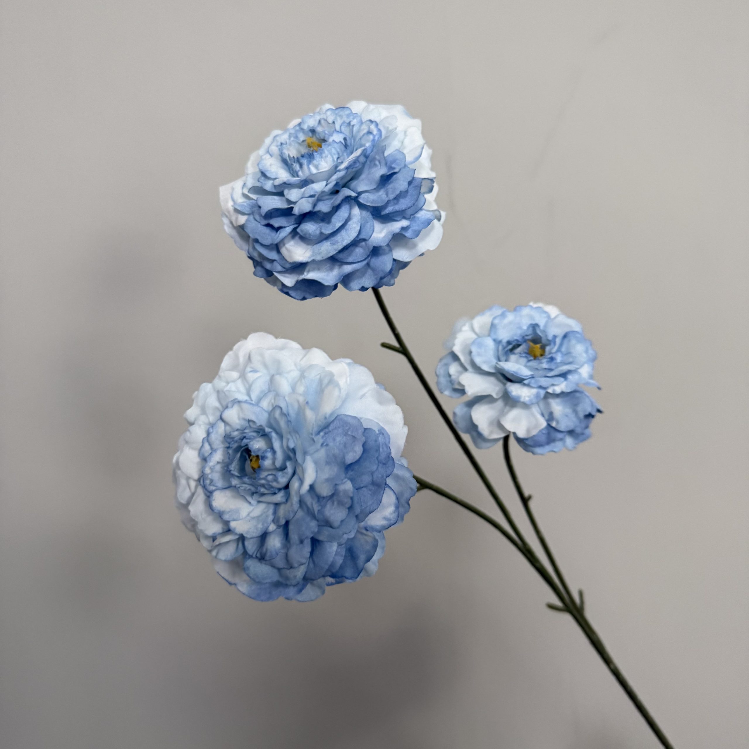 Silk Artificial Koi Peony stem
